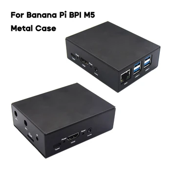 Металлический корпус-коробка для охлаждения Banana Pi BPI M5 Металлический корпус- Защитный кожух процессора-Радиатора для Banana Pi BPI M5