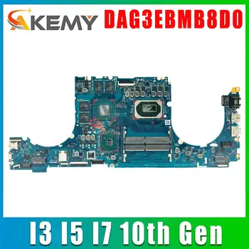 Для HP Omen 15-EK0018TX 15-EK Материнская плата ноутбука с процессором I5 I7 10-го поколения GTX1650 Материнская плата DAG3EBMB8D0 DDR4