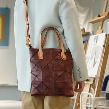 Модная роскошная дизайнерская женская сумка из натуральной кожи с цветной строчкой, повседневная сумка через плечо для работы и вечеринки
