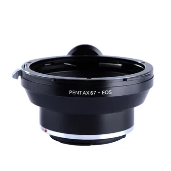 K & F CONCEPT Переходное Кольцо для Крепления объектива камеры для Pentax 67 Переходное кольцо для крепления объектива к Корпусу камеры Canon EOS Бесплатная доставка
