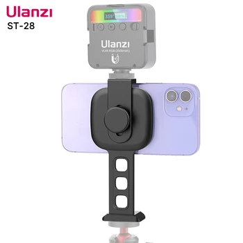 VIJIM Ulanzi ST-28 Magsafe Держатель для телефона iPhone12/13 Mini/Pro/Max Штатив для вертикальной съемки с микрофоном для видеосъемки