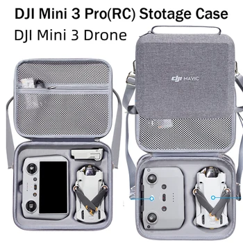 Сумка для дрона DJI Mini 3 / Mini 3 Pro, универсальная сумка через плечо, чемодан, сумка DJI Mini 3 Pro RC и RC N1, защитный чехол, аксессуары