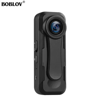 Boblov W1 32G Мини-Камера HD 1080P Полицейская Ручка для Ношения На Теле Камера Петлевая Запись Широкоугольные 110 Микрокамеры DVR Диктофон