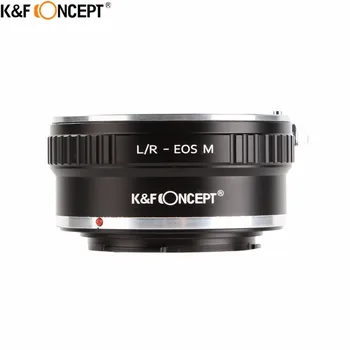 Переходное Кольцо для Крепления объектива камеры K & F CONCEPT для объектива Leica M L/M Mount к корпусу камеры Canon EOS M EF-M Mount