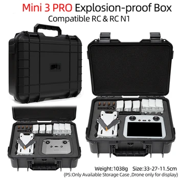 Новинка для DJI Mini 3 Pro, взрывозащищенная коробка, коробка для хранения, аксессуары для дронов