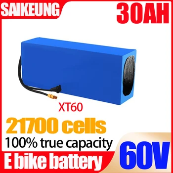 Аккумулятор для скутера 60v 40ah Комплект Bicicleta Electrica Con Bateria 60v 20ah 25ah 50ah Batterie 21700 Bafang 60v 30ah Литиевая батарея