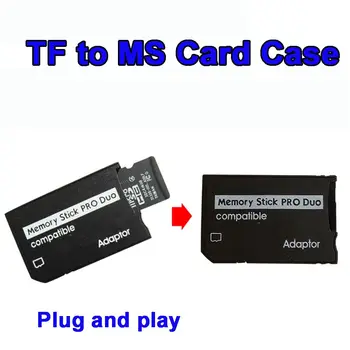 Адаптер для хранения PSP SD-карт Чехол для карт памяти Memory Stick TF to MS