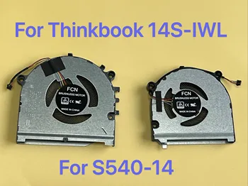 Новый Оригинальный Вентилятор Охлаждения процессора GPU Ноутбука Для Lenovo ThinkBook 14s-IML 14s-IWL S540-14IWL Cooler FL05 FLDU 5V 0.5A