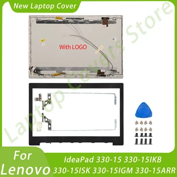 Чехлы для ноутбуков Lenovo IdeaPad 330-15 330-15IKB 330-15ISK 330-15IGM 330-15ARR ЖК-задняя крышка Замена задней верхней крышки Черный