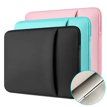 Универсальная сумка для ноутбука на двойной молнии 11 13 15 Дюймов Для Xiaomi Lenovo HP Dell Asus Notebook Sleeve Водонепроницаемый защитный чехол