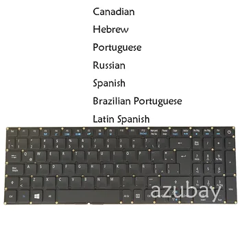 Клавиатура ноутбука с подсветкой для Acer Aspire TravelMate P459-G2-M P459-G2-MG P459-M P459-MG K50-30 CF HB BR PO RU SP QWERTY