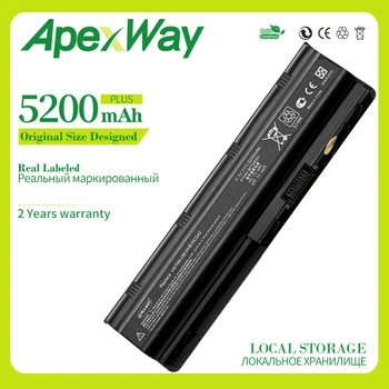 ApexWay 5200 мАч 11,1 В Батарея для HP Pavilion MU06 G6 DV3 DM4 DV6 DV7 G4 G7 635 CQ42 CQ72 MU09 593554-001 593553-001