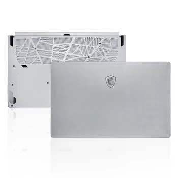 Новый ноутбук Для MSI Creator P75 MS-17G1 Series Задняя крышка с ЖК-дисплеем/нижний корпус, задняя крышка, верхняя задняя крышка, Серебристый