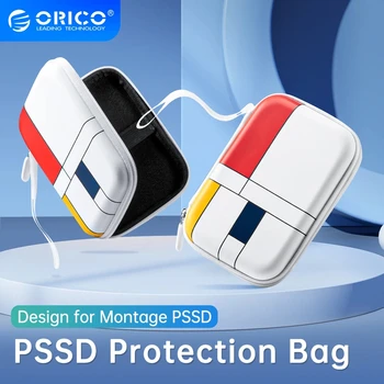 ORICO Внешняя сумка для хранения SSD-накопителя Противоударная Защитная коробка для Монтажа PSSD 2,5-Дюймовая Защитная Сумка U Disk Storage Hdd Box