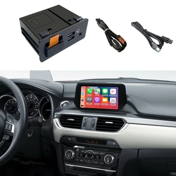 Дорожная Автомобильная Электроника CarPlay Android Auto USB Адаптер-Концентратор для Mazda 6 Mazda6 2015-2020 TK78-66-9U0C