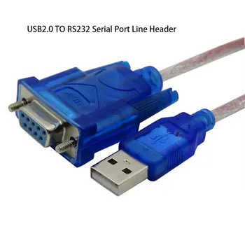 USB2.0 к RS232 женский кабель-адаптер USB к DB9 отверстие женский кабель-адаптер для кассового принтера этикеток светодиодный дисплей сканер pos hot
