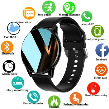 2023 Новые Смарт-Часы Wen Bluetooth для Вызова Сна, Мониторинга сердечного ритма и артериального давления, Смарт-Часы IP67, Водонепроницаемые Для huawei
