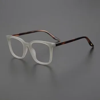 Роскошные брендовые дизайнерские ацетатные очки для мужчин и женщин, оправа для очков, модные тенденции, очки с прозрачными линзами, очки по рецепту, близорукость