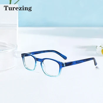 Очки для чтения TUREZING для мужчин и женщин, Универсальные Прямоугольные Оптические очки высокой четкости, Высококачественные Очки с диоптриями по рецепту