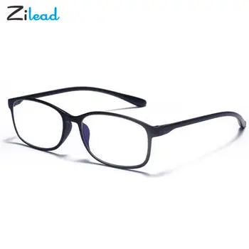 Zilead Диоптрий+1+1.5+2+2.5+3+3.5+4 Очки для чтения TR90 Прозрачные Сверхлегкие Женские Мужские Очки Для Чтения При Пресбиопии Оптические Очки
