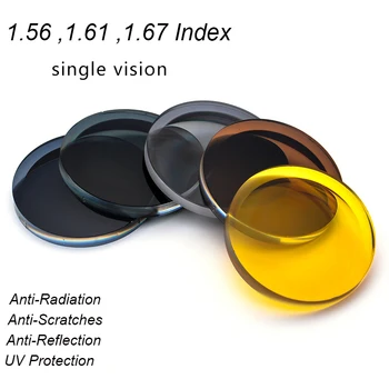 2 шт 1,56 1,61 1,67 Поляризованные Солнцезащитные очки для близорукости, Линзы для дальнозоркости, Рецептурные линзы, Солнцезащитные очки для вождения с антибликовым покрытием UV400