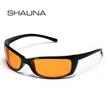 Солнцезащитные очки SHAUNA в стиле ретро 