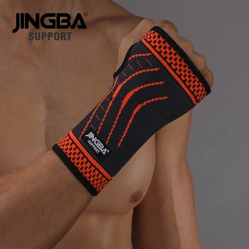 Поддержка JINGBA, 1 шт., ремни для тяжелой атлетики, защита запястий, защита для рук, Боксерские обертывания для рук, Прямая поставка