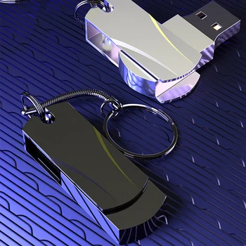 Мини-Накопитель Memory Stick Портативный Металлический Флэш-диск Memory Stick Высокоскоростное Внешнее Запоминающее устройство 32 ГБ/64 ГБ/128 ГБ