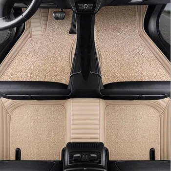 Изготовленный на заказ Кожаный автомобильный коврик в полоску для Dodge All Medels Caliber Journey Ram Caravan Aittitude Автомобильный Ковровый чехол Автомобильные Аксессуары