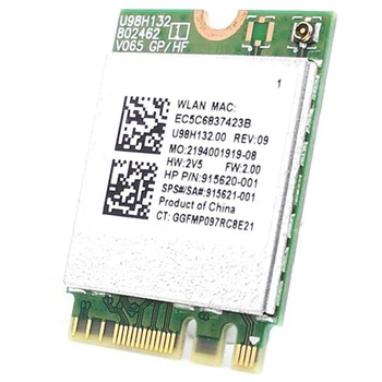 RTL8821CE 802.11AC 1X1 Wi-Fi + BT 4.2 Комбинированная карта адаптера SPS 915621-001 Беспроводная Сетевая карта для Hp ProBook серии 450 G5