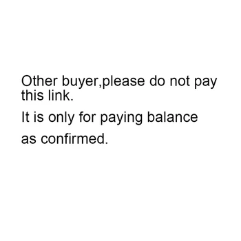 Ссылка на дополнительную плату MEETSOFT Пожалуйста, обратите внимание, что другой покупатель, пожалуйста, не Оплачивает эту ссылку, она предназначена только для оплаты баланса в соответствии с подтверждением