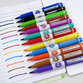 8 шт. красочный маркер для белой доски, ручка для рисования ПОП-граффити, чернильная ручка, Канцелярские принадлежности, школьные принадлежности для письма