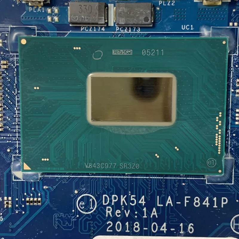 DPK54 LA-F841P с процессором SR3Z0 I5-8300H Материнская плата для ноутбука HP 15-CX Материнская плата N17P-G1-A1 GTX1050TI 100% Протестирована, работает хорошо . ' - ' . 5