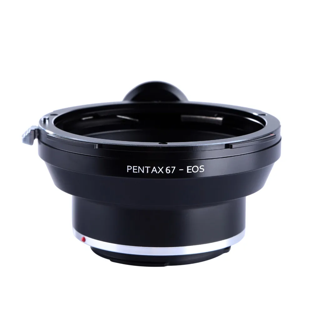 K & F CONCEPT Переходное Кольцо для Крепления объектива камеры для Pentax 67 Переходное кольцо для крепления объектива к Корпусу камеры Canon EOS Бесплатная доставка . ' - ' . 0