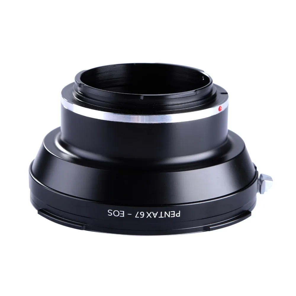 K & F CONCEPT Переходное Кольцо для Крепления объектива камеры для Pentax 67 Переходное кольцо для крепления объектива к Корпусу камеры Canon EOS Бесплатная доставка . ' - ' . 1