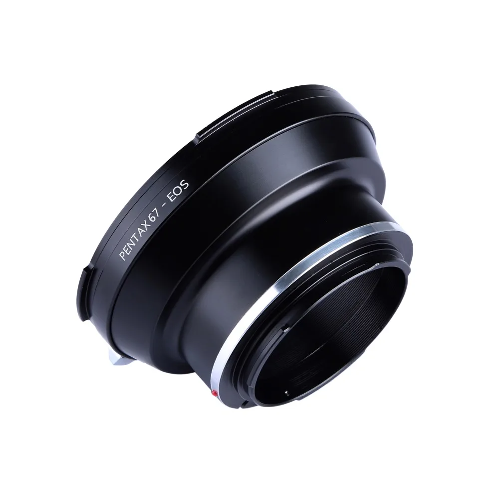 K & F CONCEPT Переходное Кольцо для Крепления объектива камеры для Pentax 67 Переходное кольцо для крепления объектива к Корпусу камеры Canon EOS Бесплатная доставка . ' - ' . 4