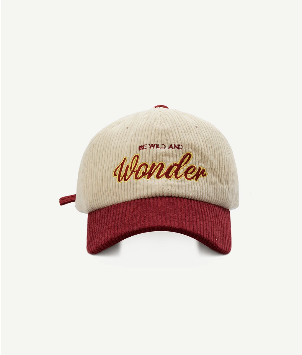 Бейсбольная кепка с алфавитом, осенне-зимняя кепка южнокорейского бренда Dongdaemun New Tide, вельветовая кепка для пары, с открытым лицом, маленькая . ' - ' . 3