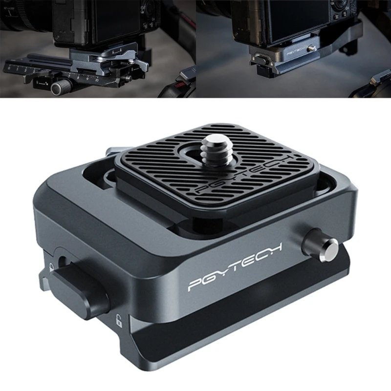 Быстроразъемная Пластина PGYTECH + Плюс Адаптер Arca Swiss Interface Camera Быстроразъемная Пластина и зажим для DJI RS3 Mini/RS3 95AF . ' - ' . 0