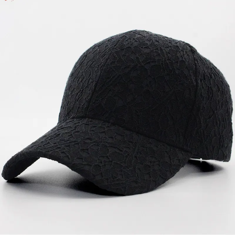 Летние кружевные шляпы хлопок зонт Бейсбол шапка для женщин воздухопроницаемой сеткой для девочек snapback хип-хоп кепки женский регулируемый отскок крышки . ' - ' . 2