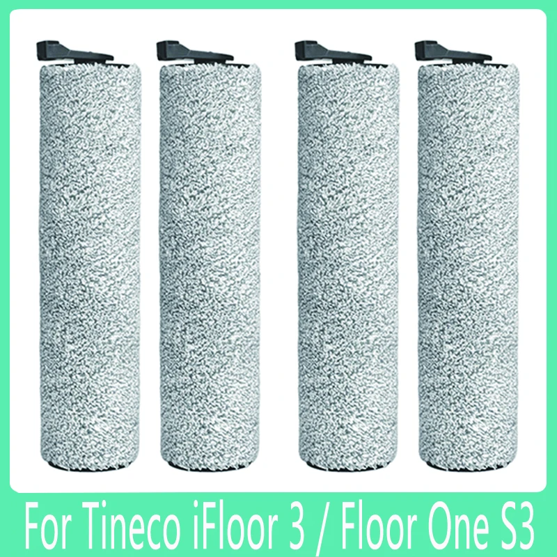 Мягкая роликовая щетка для беспроводной мойки влажных сухих полов TINECO IFloor 3 Floor One S3, аксессуары для ручного пылесоса . ' - ' . 0