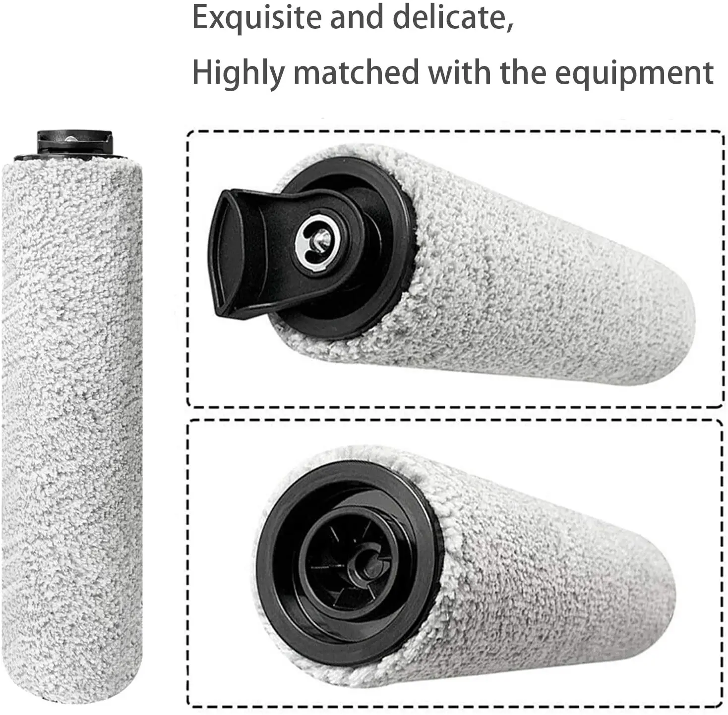 Мягкая роликовая щетка для беспроводной мойки влажных сухих полов TINECO IFloor 3 Floor One S3, аксессуары для ручного пылесоса . ' - ' . 2