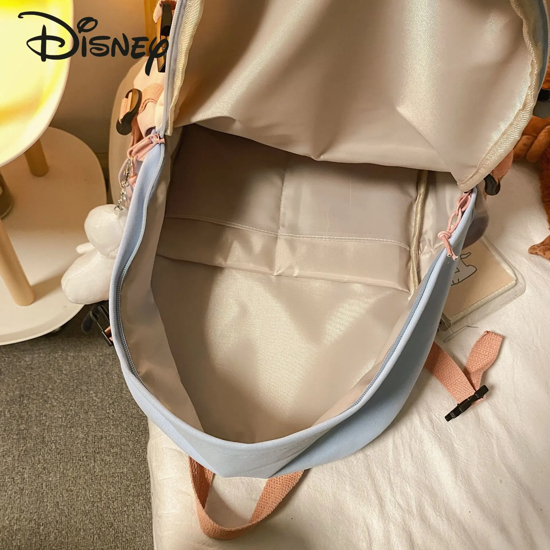 Новый студенческий рюкзак Disney's Stitzer, Модный высококачественный нейлоновый мужской рюкзак, Мультяшный милый женский рюкзак большой вместимости . ' - ' . 5