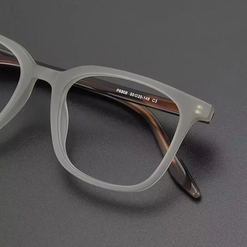 Роскошные брендовые дизайнерские ацетатные очки для мужчин и женщин, оправа для очков, модные тенденции, очки с прозрачными линзами, очки по рецепту, близорукость . ' - ' . 5